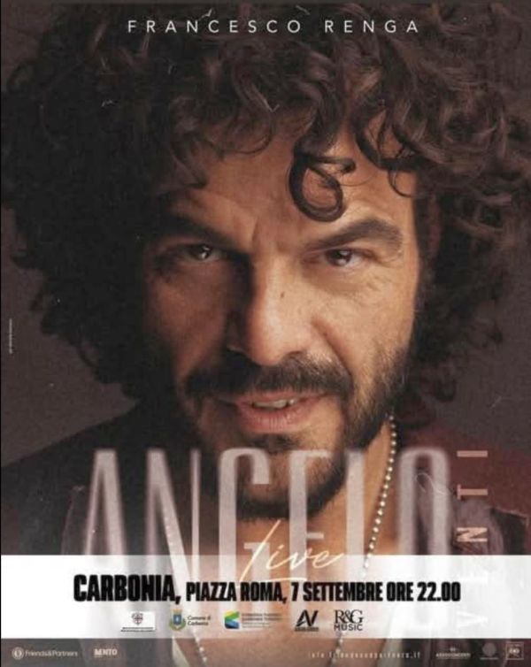 Francesco Renga in concerto a Carbonia, Concerto nel Sulcis lr